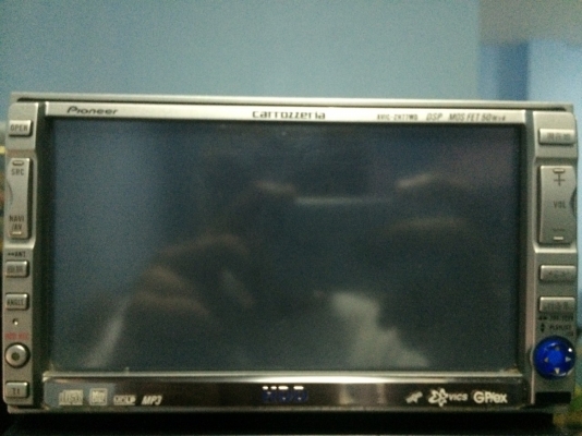 Pioneer AVIC-ZH77MD จอ6.5นิ้ว ทัชสกรีน HDD30GB MP3-RW CD-RW MD-RW AUX ระบบCDลงHDD พร้อมสายAUX กล้องมองหลัง VEDIO IN ต่อกล่องทีวีดิจตอลได้ Made in Japan มือ2 ญี่ปุ่น