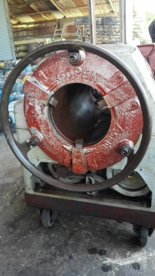 Sell> ขายเครื่องต๊าปเกลียวแป๊ปเหล็ก ASADA Japan No.6 ต๊าปได้ตั้งแต่ 2"-6" นิ้ว ตัวใหญ่สุด หายาก สภาพสวย เก่าเก็บ อุปกรณ์ครบครันครับ