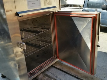 ขาย ตู้อบสแตนเลส อเนกประสงค์ อีกตัวครับ แบบใช้ไฟฟ้า กว้าง 1.5 ม. สูง 2 ม.