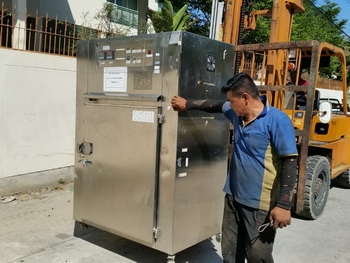 ขาย ตู้อบสแตนเลส อเนกประสงค์ อีกตัวครับ แบบใช้ไฟฟ้า กว้าง 1.5 ม. สูง 2 ม.