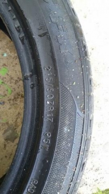 ยาง 215 50 17 2เส้น 500