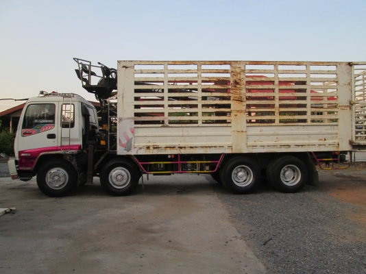 ISUZU.12ล้อเครื่อง.6BG1โบว์อินเตอร์.ติดเฮี๊ยบ5ตันมีตัวขยุ้ม.สภาพสวยพร้อมใช้..ขายแล้วครับ. ISUZU.12ล้อเครื่อง.6BG1โบว์อินเตอร์.ติดเฮี๊ยบ5ตันมีตัวขยุ้ม.สภาพสวยพร้อมใช้..ขายแล้วครับ.