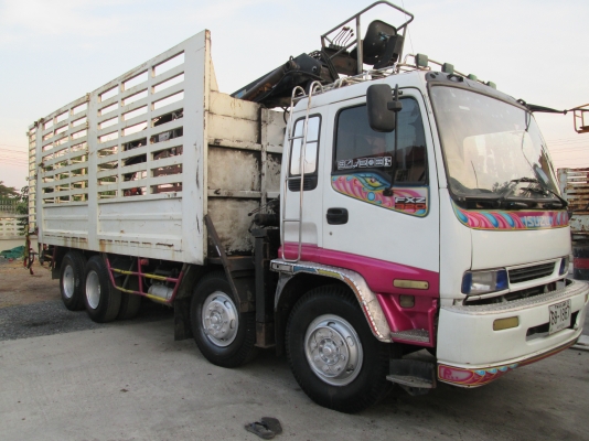 ISUZU.12ล้อเครื่อง.6BG1โบว์อินเตอร์.ติดเฮี๊ยบ5ตันมีตัวขยุ้ม.สภาพสวยพร้อมใช้..ขายแล้วครับ. ISUZU.12ล้อเครื่อง.6BG1โบว์อินเตอร์.ติดเฮี๊ยบ5ตันมีตัวขยุ้ม.สภาพสวยพร้อมใช้..ขายแล้วครับ.