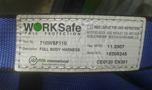 อุปกรความปลอดภัย worksate 710 wsf 110  ขาย  700 พร้อมส่ง สถาพเหมือนไหม่