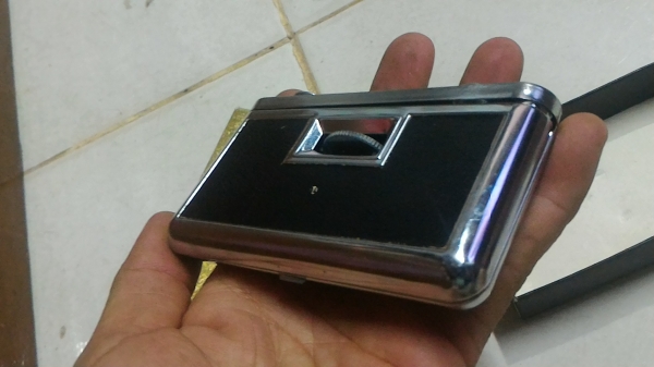 กล้องส่องทางไกล CRYSTAR  LENS จากญี่ปุ่นแบบพับเก็บเลนส์ได้ กดปุ่มก้อจะก้างออก