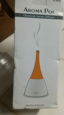 เครื่องเพิ่มความชื่น  AROMA  POT  ในห้องระบบอัลตร้าโซนิคแบบไม่ใช้ความร้อน