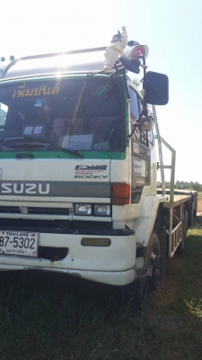 ขาย10ล้อ1เพลา260แรง พ่วงพื้นเรียบ ลูก2คาน แชชซีสวย เครื่องดี สภาพพร้อมวิ่งงาน