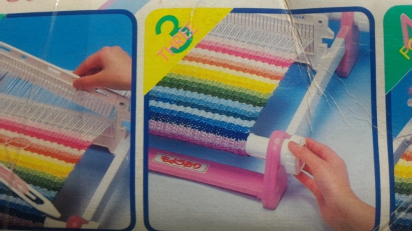 เครื่องถัดทอผ้า TAKARA ของใหม่จากญี่ปุ่นอุปกรณ์ครบ เอามาทดผ้าพันคอหรืออื่นไว้ใช้ได้