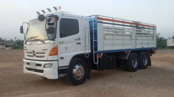 HINO.เมกก้า10ล้อเพลาเดียว.ปี56.เครื่อง260.6,30เมตร.มือ1ออกห้าง.สภาพสวยพร้อมใช้----