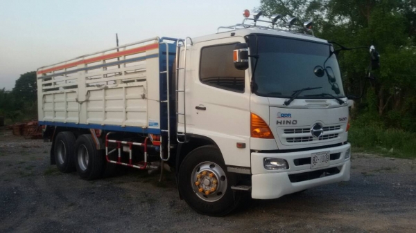 HINO.เมกก้า10ล้อเพลาเดียว.ปี56.เครื่อง260.6,30เมตร.มือ1ออกห้าง.สภาพสวยพร้อมใช้----
