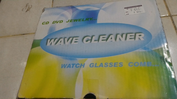 เครื่องล่างทำความสะอาด WAVE CLEANER เอนกประสงค์แบบสั่นความถี่สูง