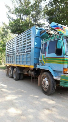 สิบล้อ มิตชู ไอ้หลง FN515M TA 220โบว์ ปี41ช่วงยาว7.20ม สภาพดีสวยเดิมพร้อมใช้ ทะเบียนพร้อมโอน