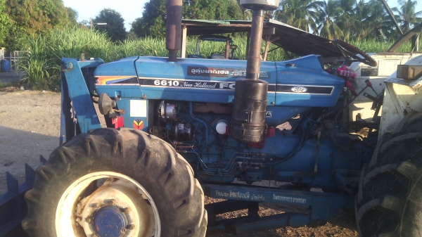 ขายรถไถฟอรด  6610  สองเพลา  คานหน้าคาลาโล่   มีทะเบียนพร้อมโอน