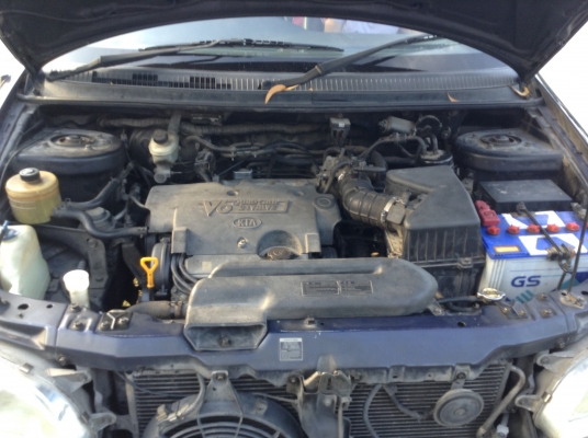 2001 Kia 2.4 คานิวัล เครื่องเดิม auto แก็สหัวฉีด ขับดี 140000