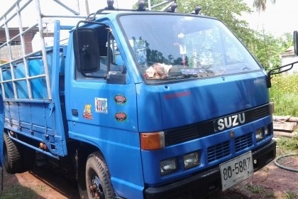 ISUZU JAANKR58LK 110แรงฝาดำ ห้างแท้ เกียร์ยาว เล่มพร้อมโอน กะบะยาว 4.3 ม.