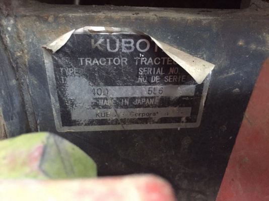 ขายรถไถ2เพลา KUBOTA M9540DTH เครื่อง 95แรงม้า ปี51 สนใจโทร 081-970-1072