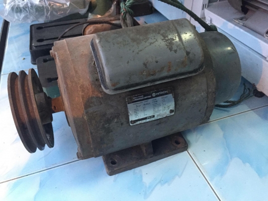 มอเตอร์ hitachi 3hp ไฟ220v