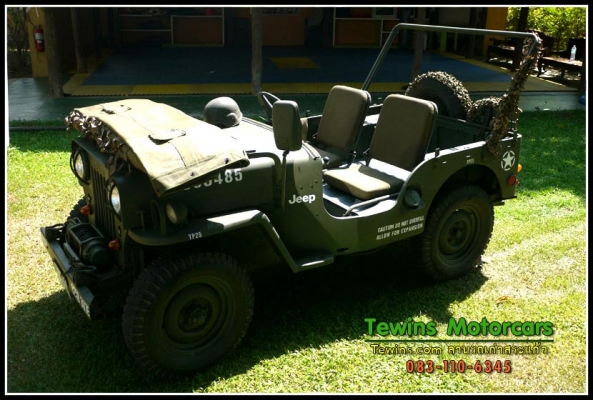 Jeep Willys M606 US รถทหารหลังคาผ้าใบ 4x4 Jeep Willys M606 US รถทหารหลังคาผ้าใบ 4x4