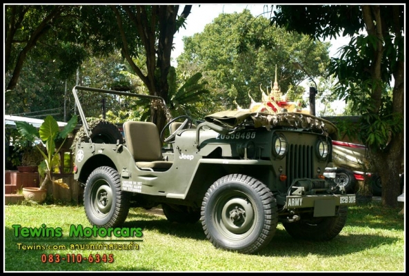 Jeep Willys M606 US รถทหารหลังคาผ้าใบ 4x4 Jeep Willys M606 US รถทหารหลังคาผ้าใบ 4x4
