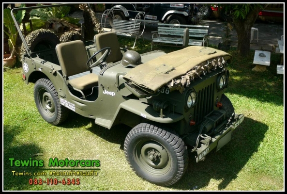 Jeep Willys M606 US รถทหารหลังคาผ้าใบ 4x4 Jeep Willys M606 US รถทหารหลังคาผ้าใบ 4x4