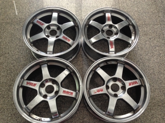 Volk TE37 limited gaciatune (ล้อแท้ฟอร์จ)