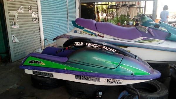 คาวา 750 SXI PRO ของแต่งหลายรายการ