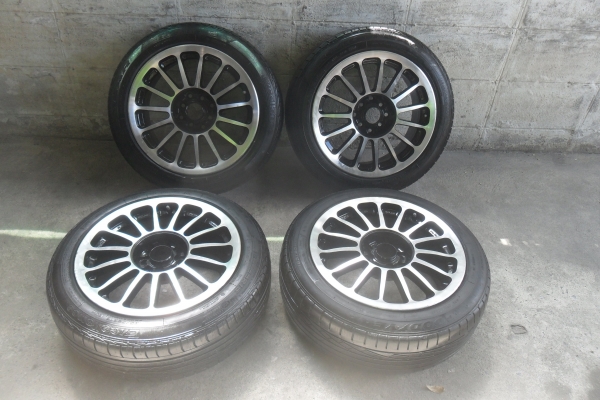 ล้อแม็ก16นิ้ว4รุ100/114 พร้อมยาง สวยๆ 4 ล้อ ลดราคาเหลือ 4500 บาท