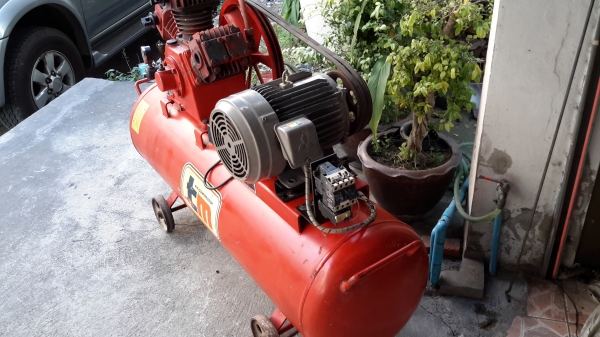 ปั้มลม 3 แรง มอเตอร์มิตชูบิชิ ปั้มลม 3 แรง มอเตอร์มิตชูบิชิ