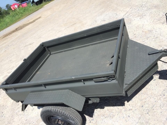 ขายเทรลเลอร์พ่วง ขนาดกระบะกว้าง 1.10เมตร ยาว 1.50เมตร อุปกรณ์ไฟใหม่ ไฟท้ายใหม่ ปลั๊ก7wey. พร้อมเดินสายไฟใหม่ ล้อหน้า ชุดครอบลูกบอลขนาด2นิ้ว มีกล่องเก็บเครื่องมือ เพลารถญี่ปุ่นอย่างดี แหนบ โช๊ค ทำสีเขียวทหาร แห้งช้า ราคา28000บาท เป็นล้อกระทะนะครับ 089 0211 ขายเทรลเลอร์พ่วง ขนาดกระบะกว้าง 1.10เมตร ยาว 1.50เมตร อุปกรณ์ไฟใหม่ ไฟท้ายใหม่ ปลั๊ก7wey. พร้อมเดินสายไฟใหม่ ล้อหน้า ชุดครอบลูกบอลขนาด2นิ้ว มีกล่องเก็บเครื่องมือ เพลารถญี่ปุ่นอย่างดี แหนบ โช๊ค ทำสีเขียวทหาร แห้งช้า ราคา28000บาท เป็นล้อกระทะนะครับ 089 0211