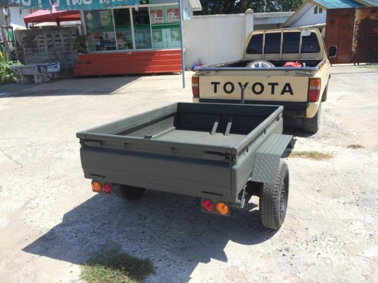 ขายเทรลเลอร์พ่วง ขนาดกระบะกว้าง 1.10เมตร ยาว 1.50เมตร อุปกรณ์ไฟใหม่ ไฟท้ายใหม่ ปลั๊ก7wey. พร้อมเดินสายไฟใหม่ ล้อหน้า ชุดครอบลูกบอลขนาด2นิ้ว มีกล่องเก็บเครื่องมือ เพลารถญี่ปุ่นอย่างดี แหนบ โช๊ค ทำสีเขียวทหาร แห้งช้า ราคา28000บาท เป็นล้อกระทะนะครับ 089 0211 ขายเทรลเลอร์พ่วง ขนาดกระบะกว้าง 1.10เมตร ยาว 1.50เมตร อุปกรณ์ไฟใหม่ ไฟท้ายใหม่ ปลั๊ก7wey. พร้อมเดินสายไฟใหม่ ล้อหน้า ชุดครอบลูกบอลขนาด2นิ้ว มีกล่องเก็บเครื่องมือ เพลารถญี่ปุ่นอย่างดี แหนบ โช๊ค ทำสีเขียวทหาร แห้งช้า ราคา28000บาท เป็นล้อกระทะนะครับ 089 0211