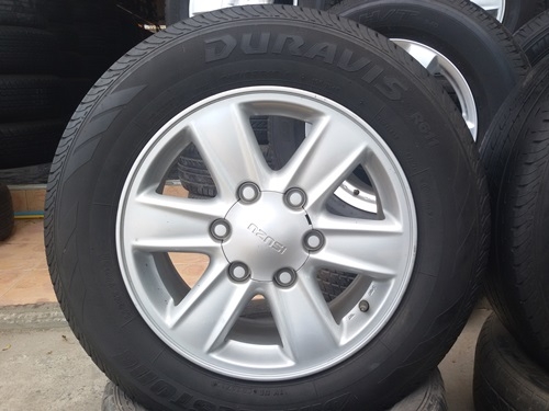 ขายล้อ Isuzu D-max All 16 ยาง215/65/16 BRIDGESTONE  4 ล้อ