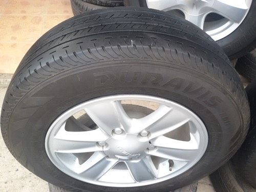 ขายล้อ Isuzu D-max All 16 ยาง215/65/16 BRIDGESTONE  4 ล้อ