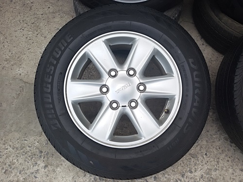 ขายล้อ Isuzu D-max All 16 ยาง215/65/16 BRIDGESTONE  4 ล้อ