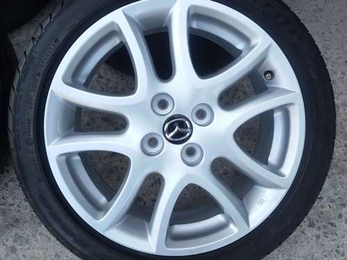 ขายล้อแม็กซ์ Mazda 2 TOP 16 ยาง195/45/16 ปี 12 4 ล้อ