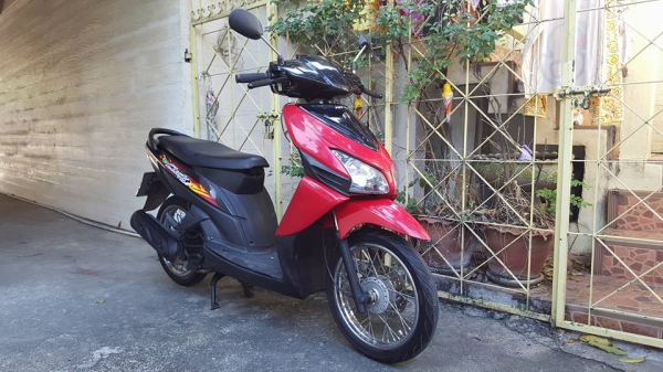 ขออนุญาติขาย HONDA CLICK 110 cc.แดงดำ 9,900 บาท ขออนุญาติขาย HONDA CLICK 110 cc.แดงดำ 9,900 บาท
