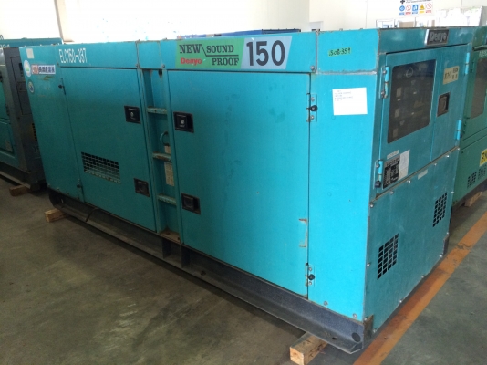 Denyo DCA-150SPM2 นำเข้าจากญี่ปุ่น ไม่เคยใช้งานในไทย ขายถูกครับ