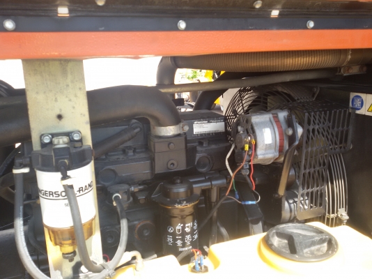 ขายปั๊มลมนำเข้าสภาพดีมากพร้อมใช้มีล้อลาก