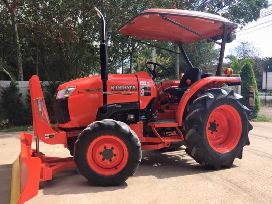 ขายรถไถ Kubota L3608(4WD) พร้อมใบมีดและผานพรวนช้าง รถพร้อมใช้งาน