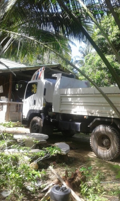 ขายรถบรรทุก 6 ล้อดัมพ์ใหญ่ ISUZU FTR 240 แรงม้าปี 2556 ไมล์ 60000 กม.ราคา 1200000