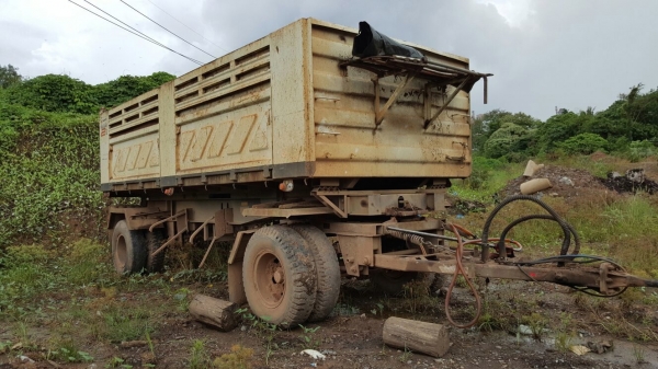 ขายหางพ่วง สามมิต ดั้ม 2 เพลา. ปี 56   สนใจติดต่อ  081 - 6079515