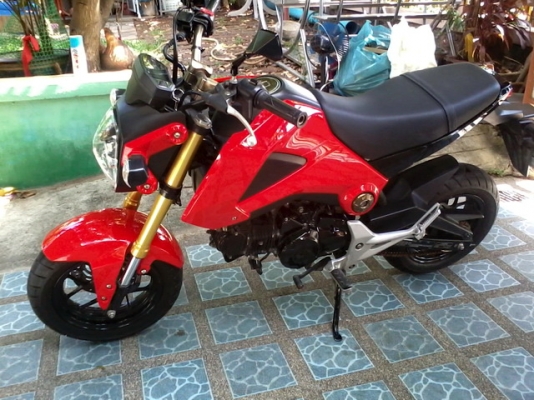 ขายHonda MSX125 ปี57 รถบ้านสภาพดี