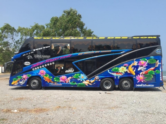 ขายรถบัส วอลโว่ บี11อาร์ (VOLVO B11R) สิริขวัญบารมี โทร. 094-5646987