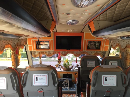 ขายรถบัส วอลโว่ บี11อาร์ (VOLVO B11R) สิริขวัญบารมี โทร. 094-5646987