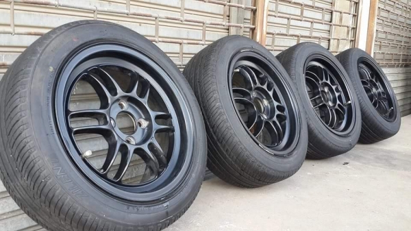 RPF1 ขอบ 15 4รู100 ยาง 195/50/15 ปี14