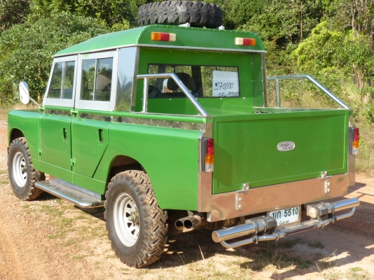 LANDROVER III with Toyota 2JZ engine