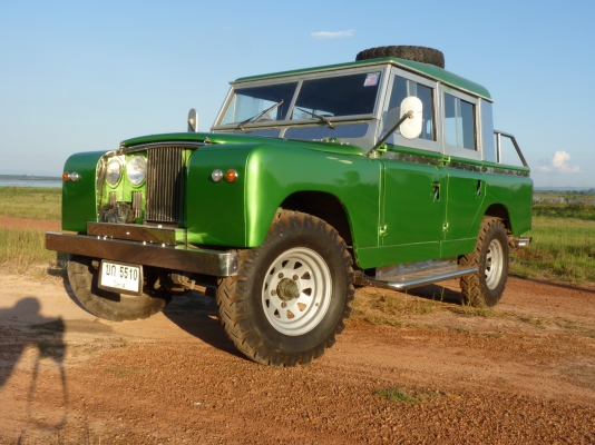 LANDROVER III with Toyota 2JZ engine