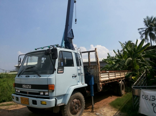 ขายบรรทุก รถเครน 4 ตัน สภาพดี พร้อมใช้งาน