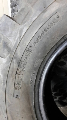 ยางโอตานิขนาด 35 / 12.5 R16 4 เส้น