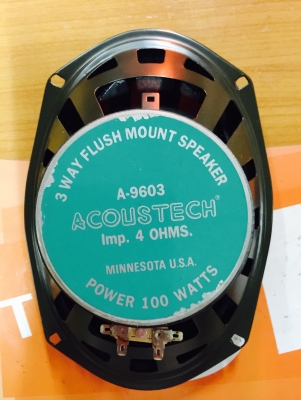 ขายลำโพง 6x9 ACOUSTECH รุ่น A-9603 สภาพสวยเก่าเก็บ ขายลำโพง 6x9 ACOUSTECH รุ่น A-9603 สภาพสวยเก่าเก็บ