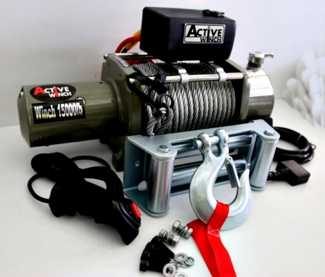 winch15000ปอนด์(รอกไฟฟ้า12/24v.)